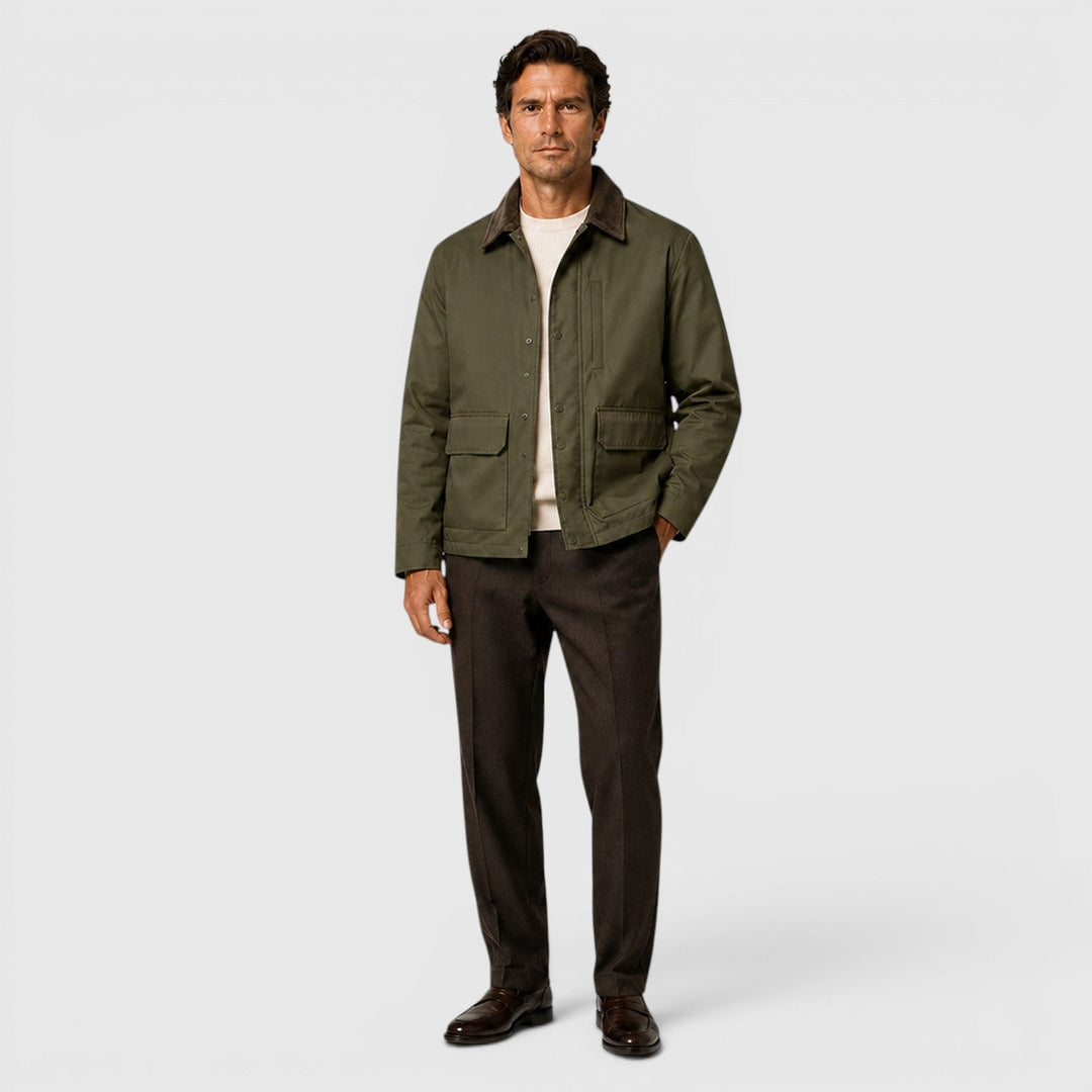 Hamish | Effortless Lightweight Cotton Smart-Casual Jacket