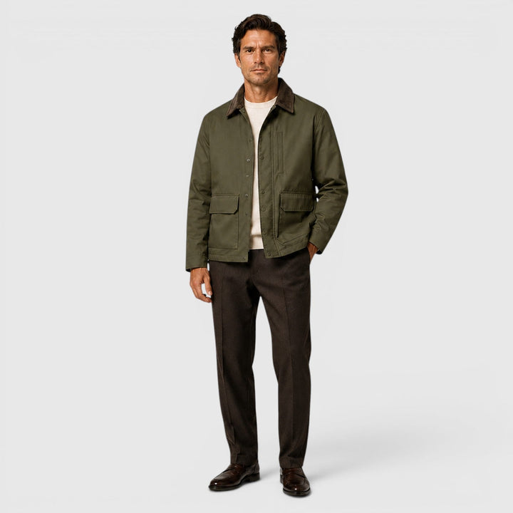 Hamish | Effortless Lightweight Cotton Smart-Casual Jacket
