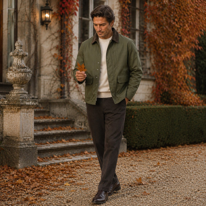 Jacob | Smart Cotton Chore Jacket Men