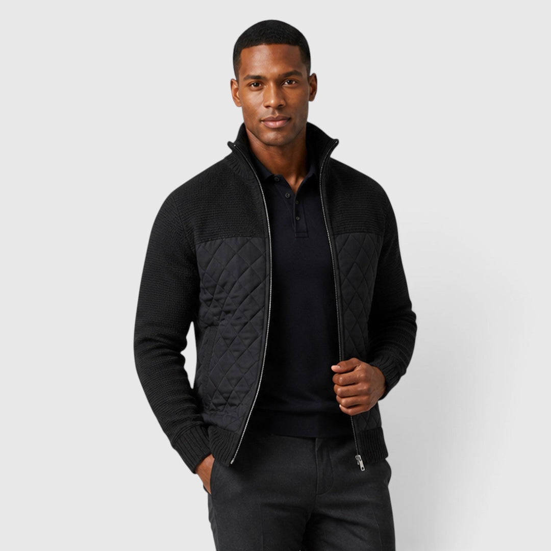 Brice | Modern Quilted Hybrid Jacket