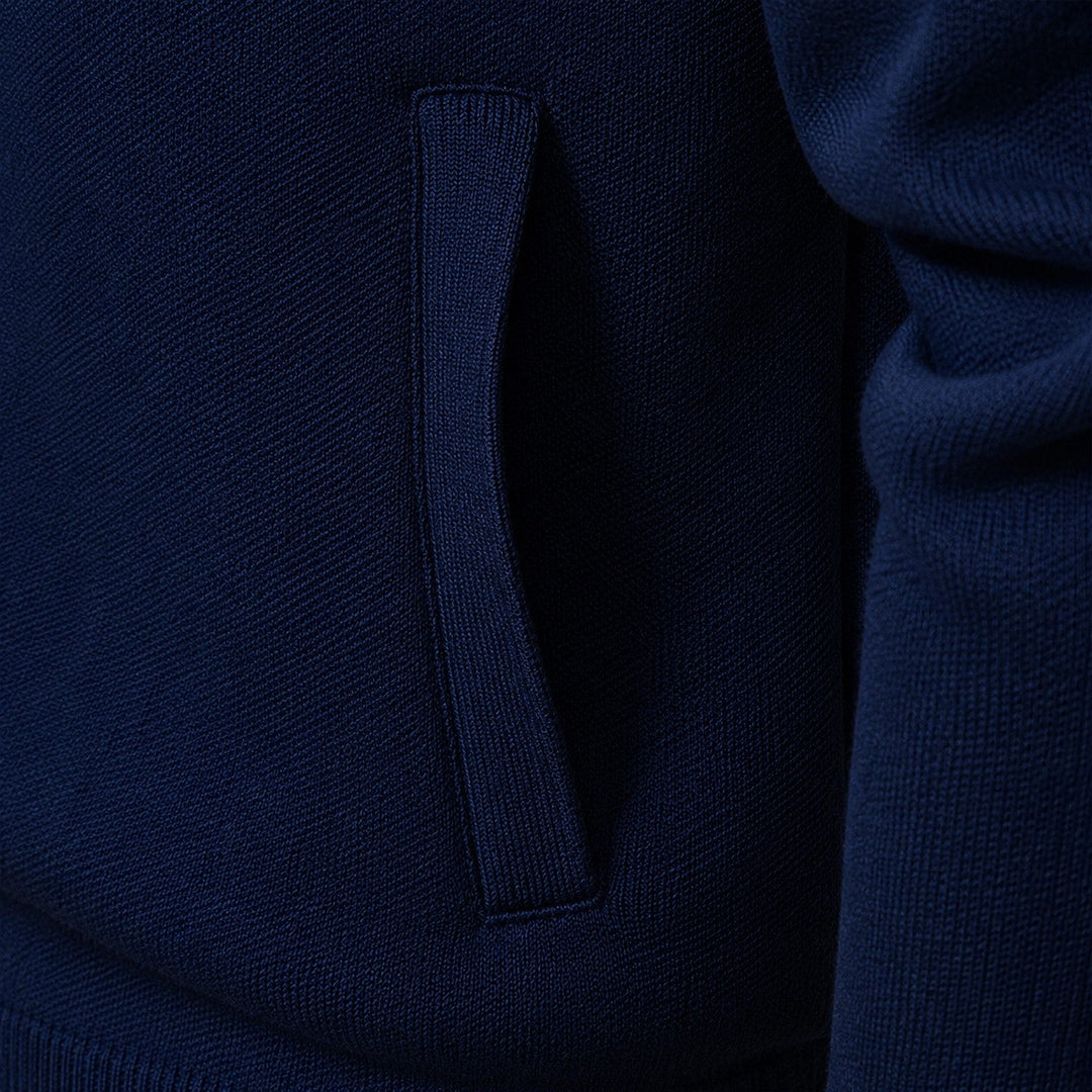 Harlan | Tailored Full-Zip Collared Jumper Men