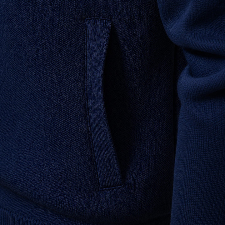 Harlan | Tailored Full-Zip Collared Jumper Men