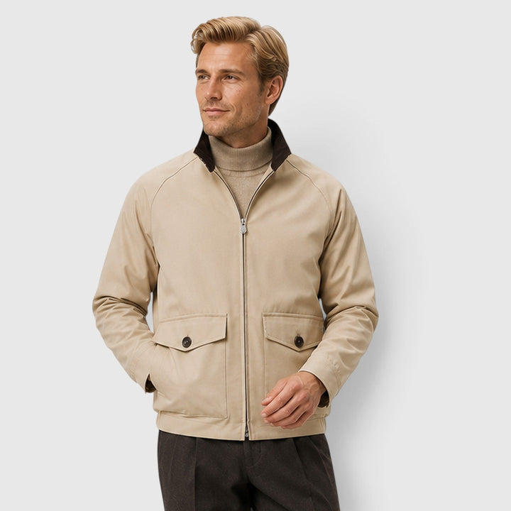 Gerald | Classic Harrington Zip Jacket Men