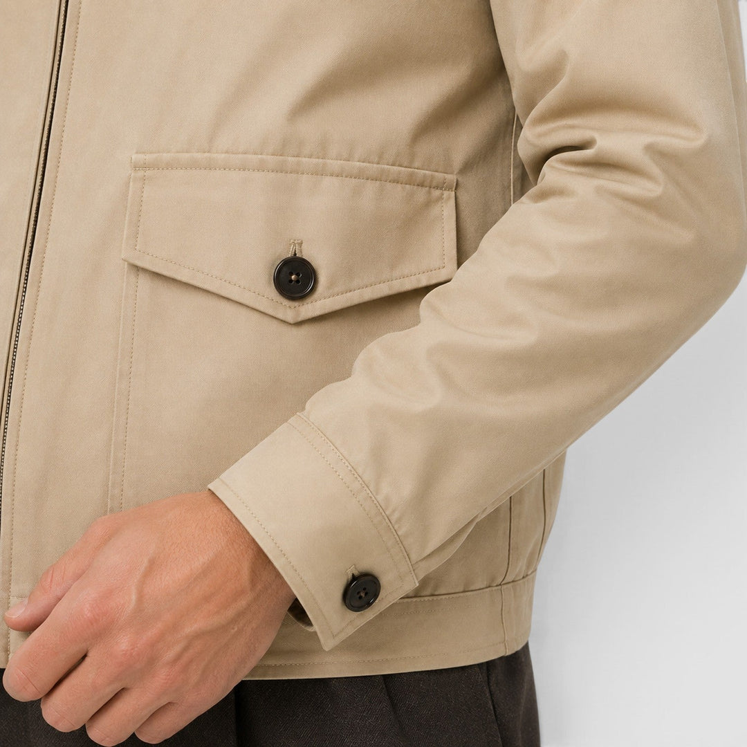 Preston | Sharp Harrington Zip Jacket for Men