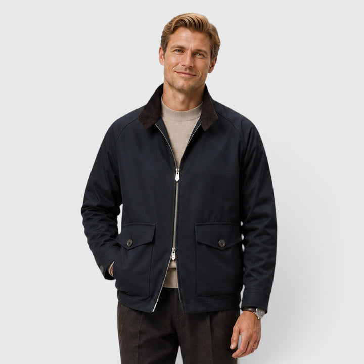 Gerald | Classic Harrington Zip Jacket Men