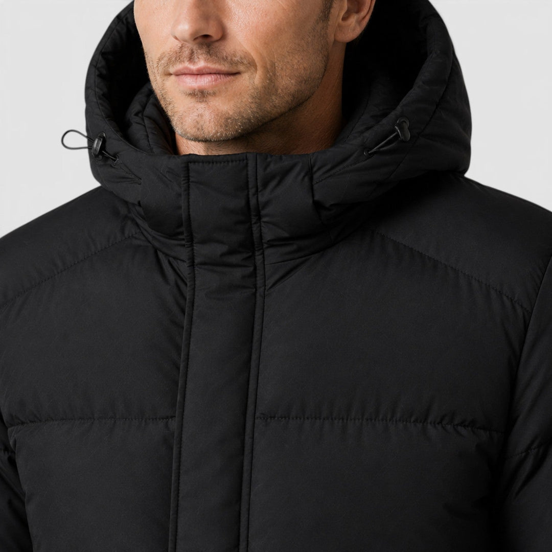 Wallace | Cozy Hooded Padded Puffer Jacket for Men