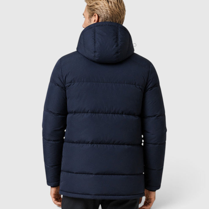 Wallace | Cozy Hooded Padded Puffer Jacket for Men