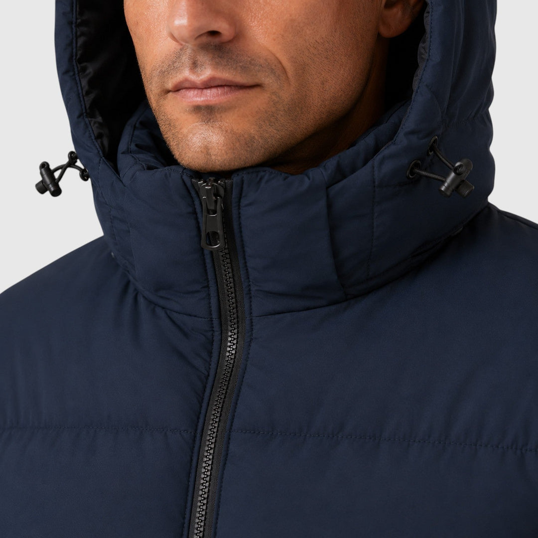 Thaddeus | Warm Hooded Puffer Jacket for Men