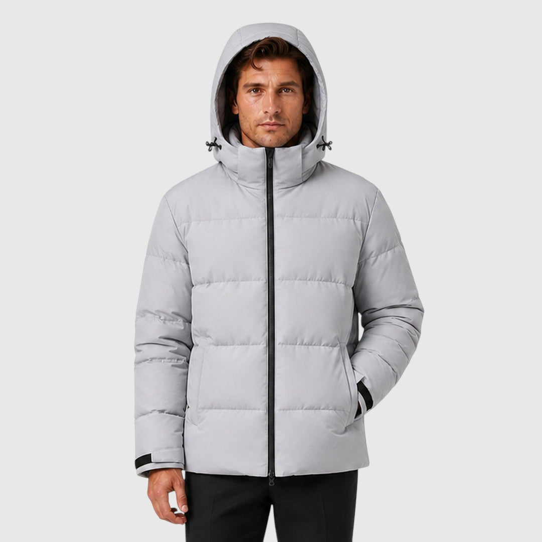 Thaddeus | Warm Hooded Puffer Jacket for Men