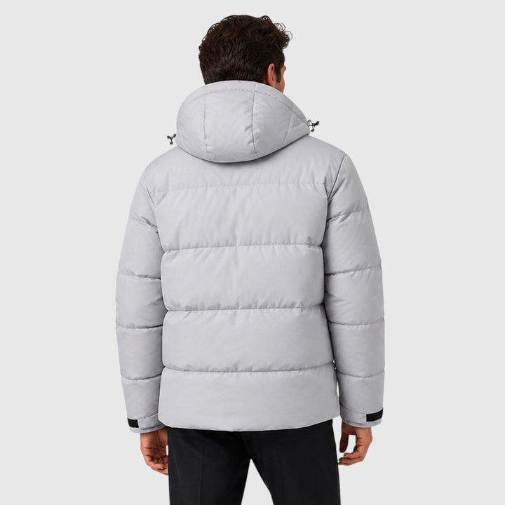 Thaddeus | Warm Hooded Puffer Jacket for Men