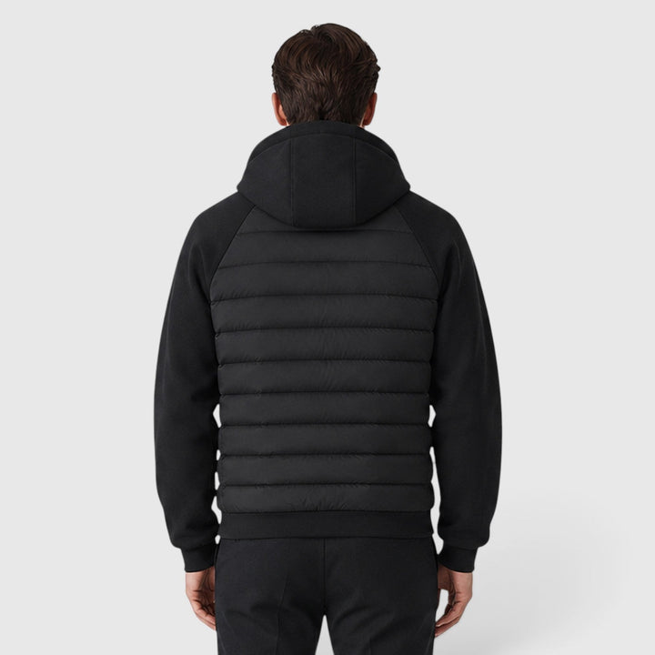 Fenton | Modern Hooded Quilted Puffer Hybrid Jacket