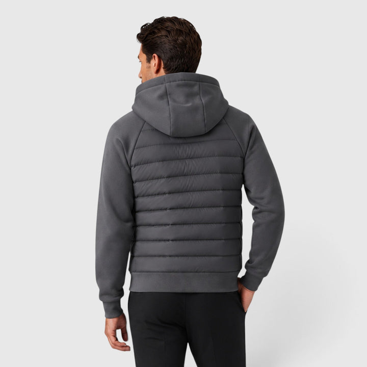 Fenton | Modern Hooded Quilted Puffer Hybrid Jacket