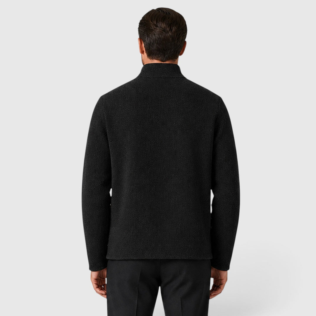 Nolan | Classic Collared Cardigan for Men's Knitwear Layering