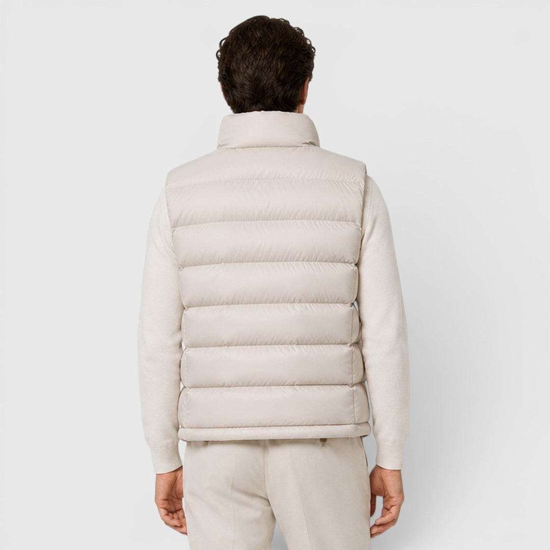 Lucas | Versatile Puffer Gilet for Men's Smart Casual Layering