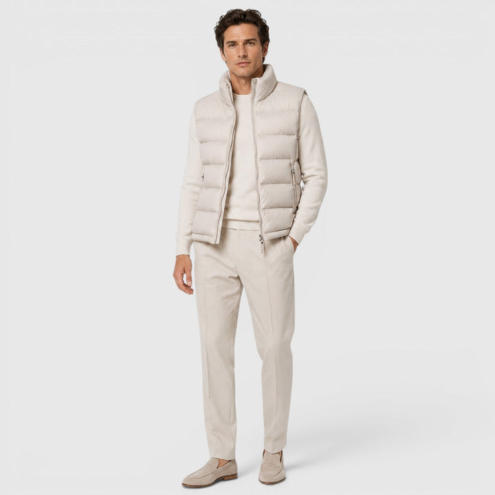 Lucas | Versatile Puffer Gilet for Men's Smart Casual Layering