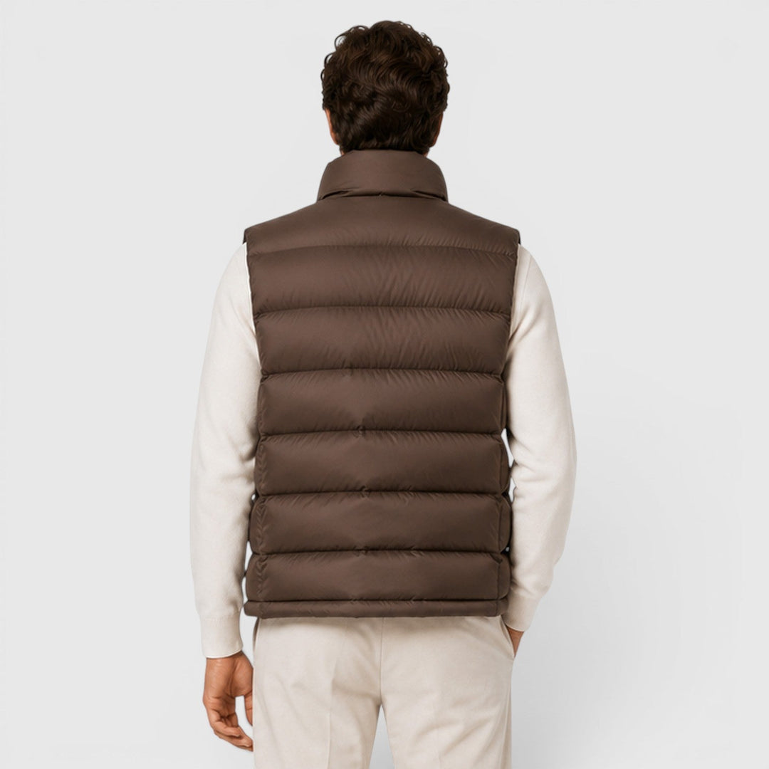 Lucas | Versatile Puffer Gilet for Men's Smart Casual Layering