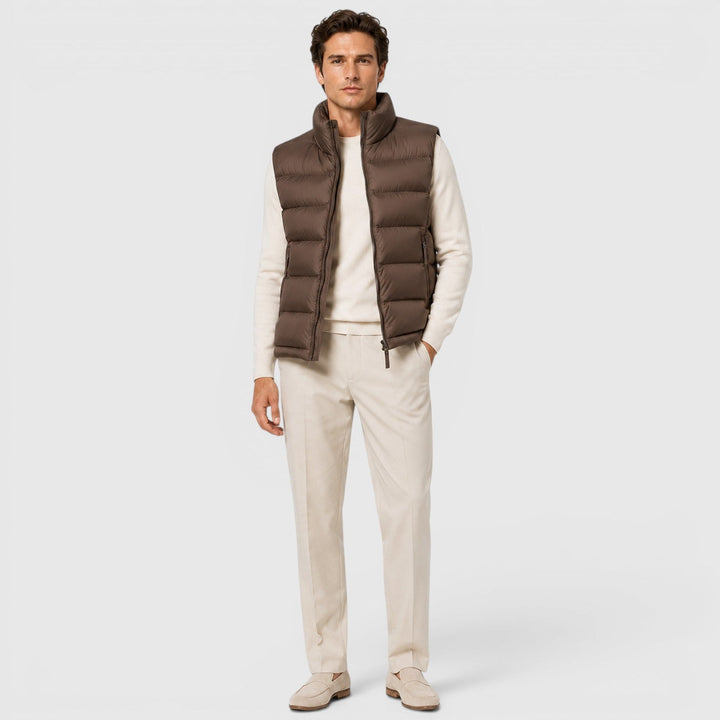 Lucas | Versatile Puffer Gilet for Men's Smart Casual Layering