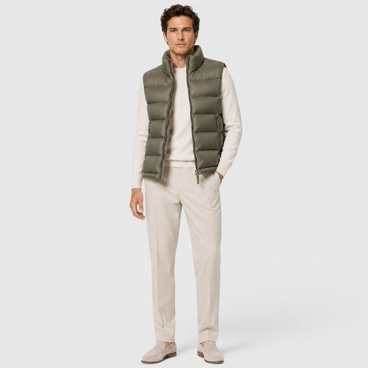 Lucas | Versatile Puffer Gilet for Men's Smart Casual Layering