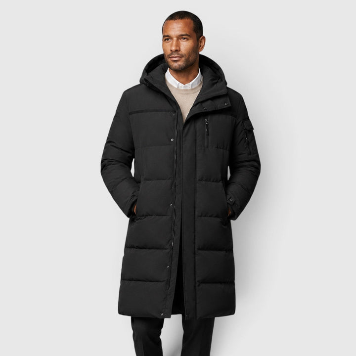 Kieran | Cozy Long Duck Down Puffer Jacket