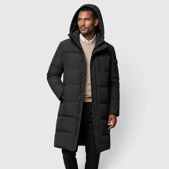 Kieran | Cozy Long Duck Down Puffer Jacket