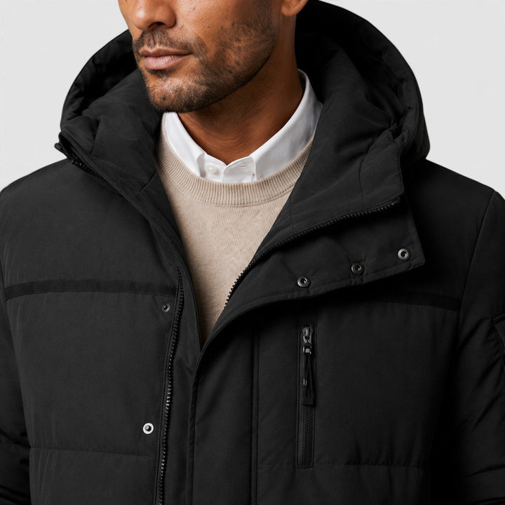 Kieran | Cozy Long Duck Down Puffer Jacket