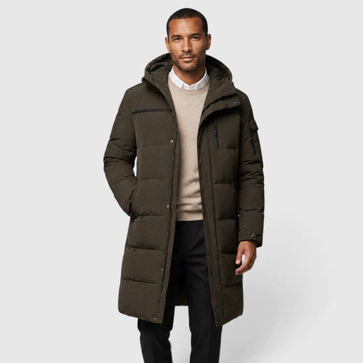 Kieran | Cozy Long Duck Down Puffer Jacket