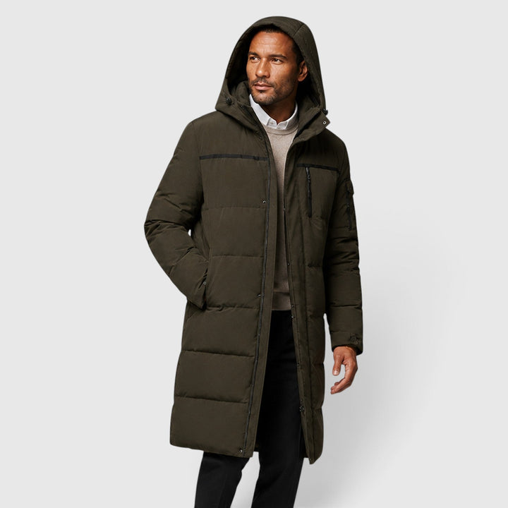 Kieran | Cozy Long Duck Down Puffer Jacket