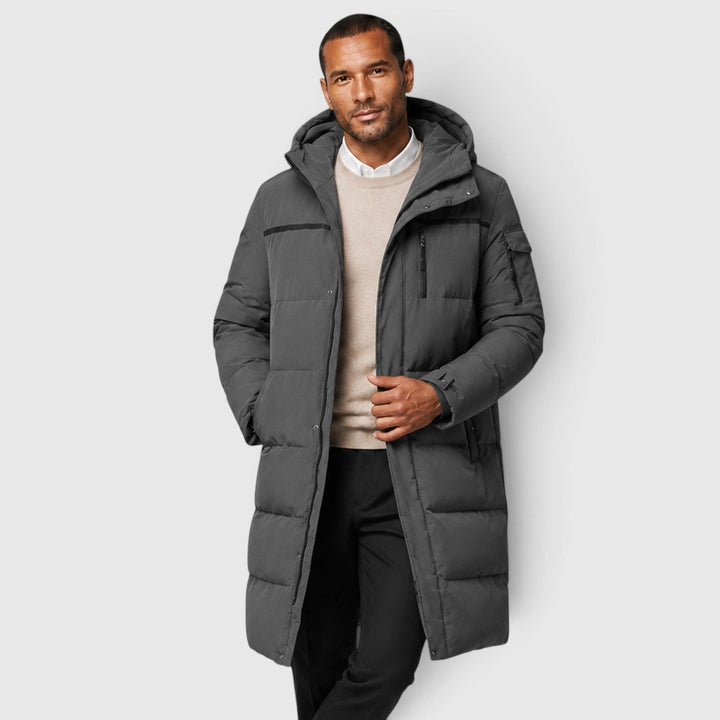 Kieran | Cozy Long Duck Down Puffer Jacket