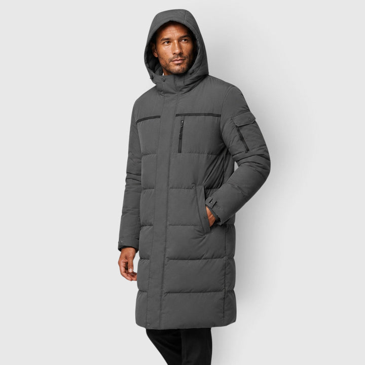 Kieran | Cozy Long Duck Down Puffer Jacket