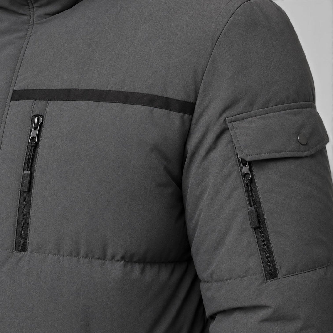 Kieran | Cozy Long Duck Down Puffer Jacket