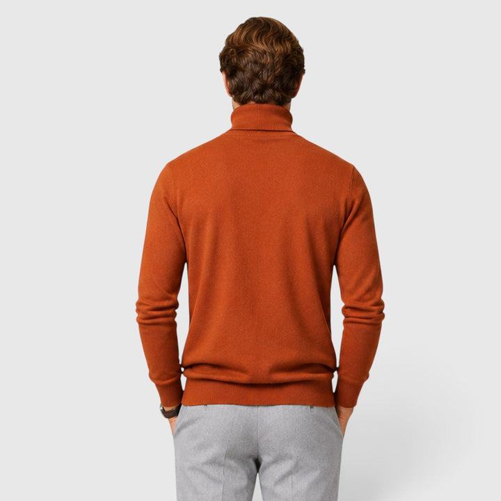 Nathaniel | Warm Turtleneck Knit Jumper for Men's Layering