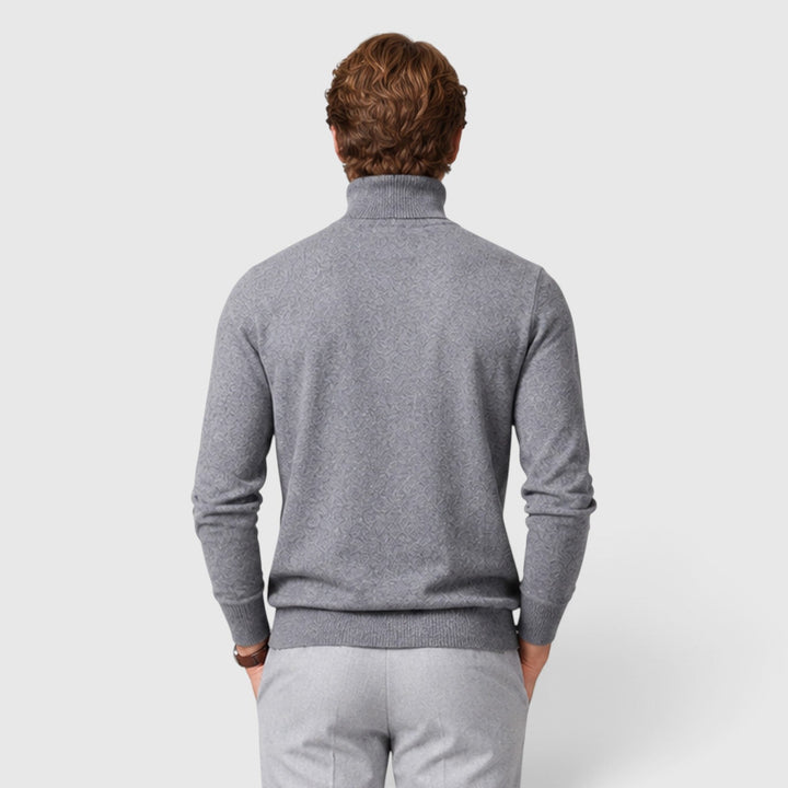 Nathaniel | Warm Turtleneck Knit Jumper for Men's Layering