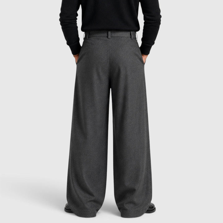 Winslow | Polished Pleated Straight-Leg Dress Trousers