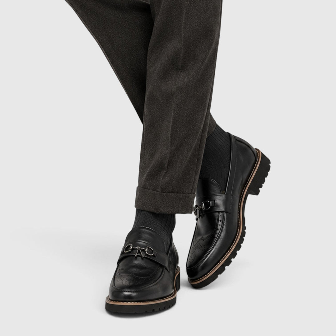 Oswin | Sharp Formal Derby Dress Shoes for Men