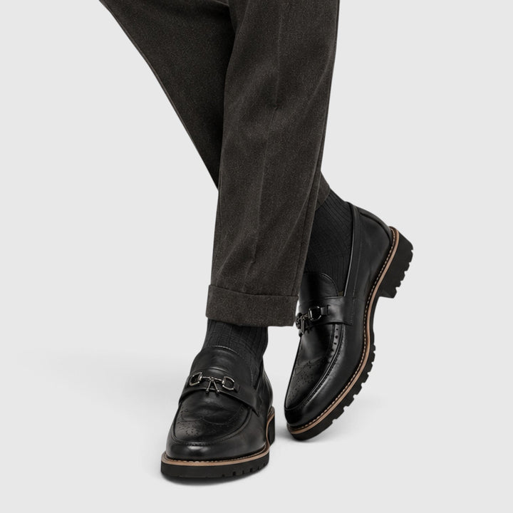 Oswin | Sharp Formal Derby Dress Shoes for Men