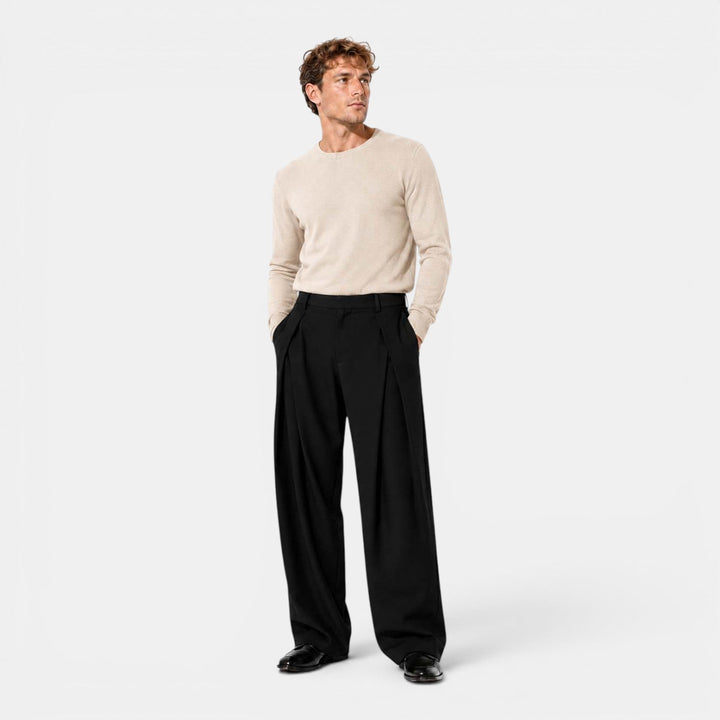 Lawson | Sharp Straight-Leg Dress Trousers for Men