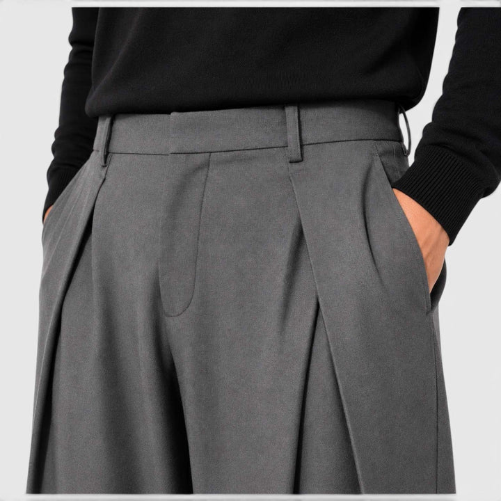 Lawson | Sharp Straight-Leg Dress Trousers for Men