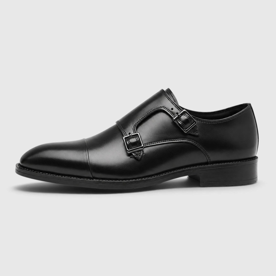 Osborn | Sharp Double Monk Strap Oxford Shoes for Men