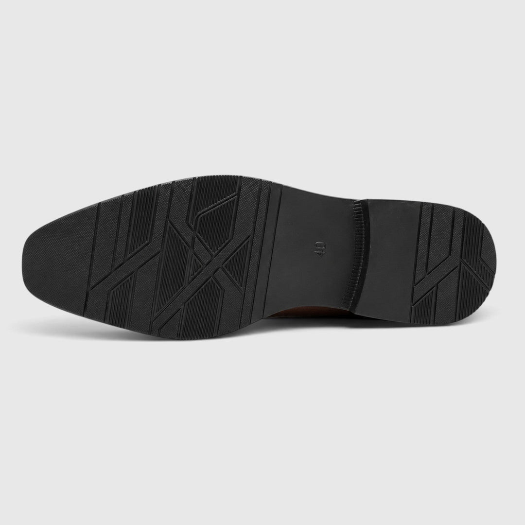 Osborn | Sharp Double Monk Strap Oxford Shoes for Men