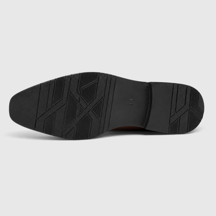 Osborn | Sharp Double Monk Strap Oxford Shoes for Men