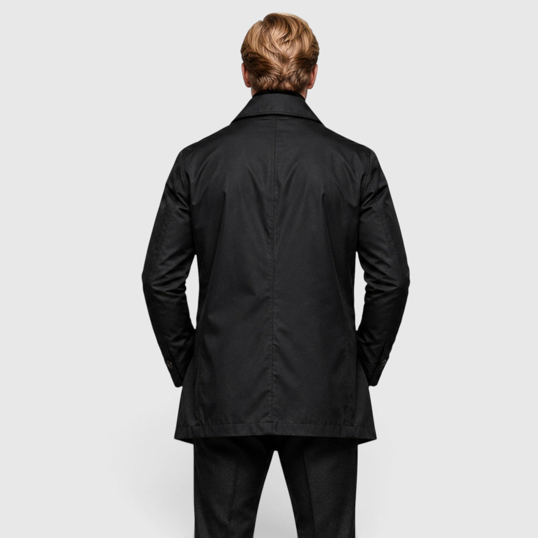 Reuben | Refined Classic Trench Coat for Men's Tailoring