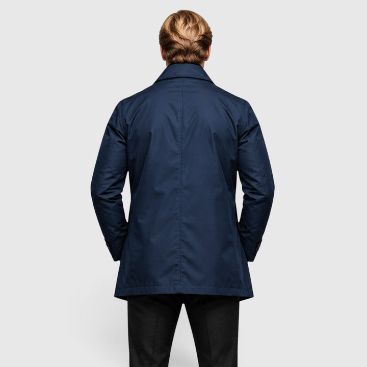 Reuben | Refined Classic Trench Coat for Men's Tailoring