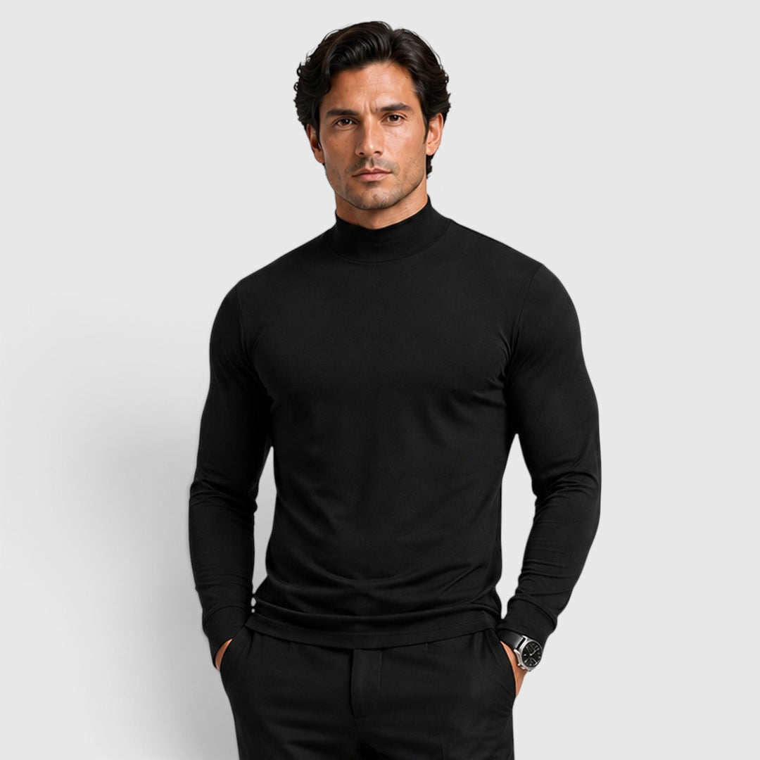 Nash | Warm Turtle Neck Knitted Jumper for Men