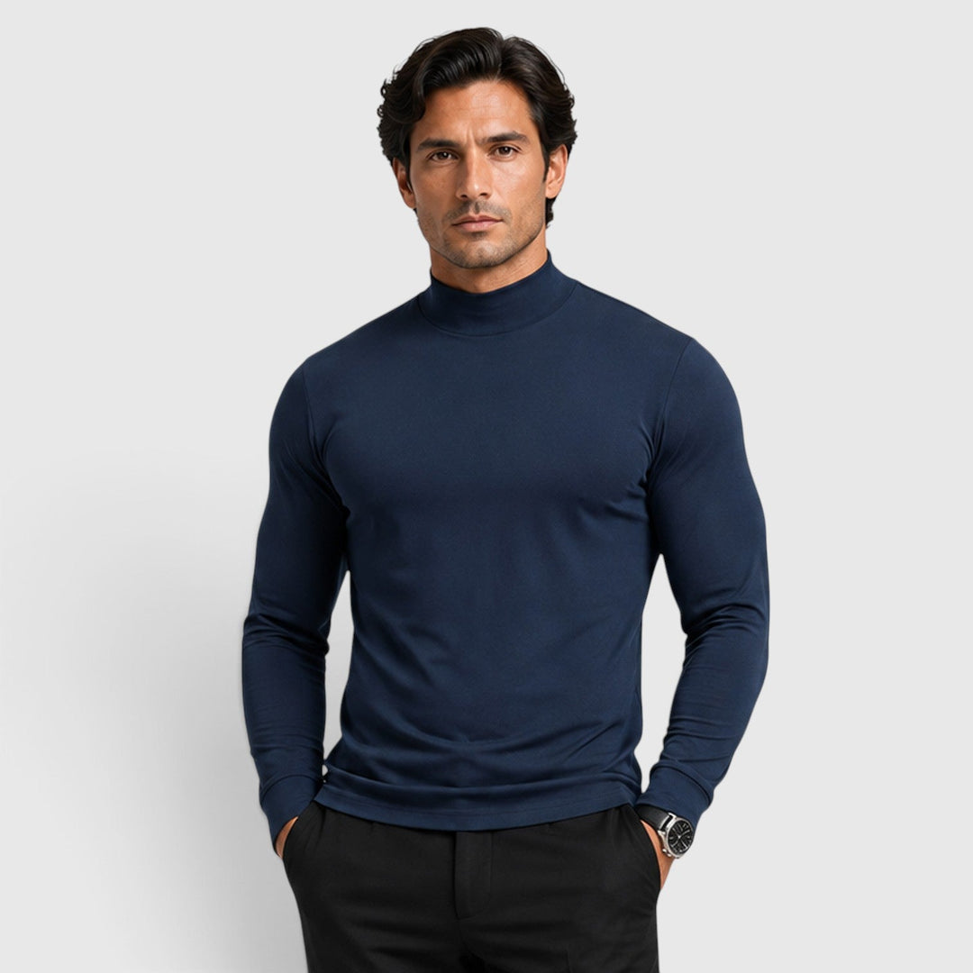 Nash | Warm Turtle Neck Knitted Jumper for Men