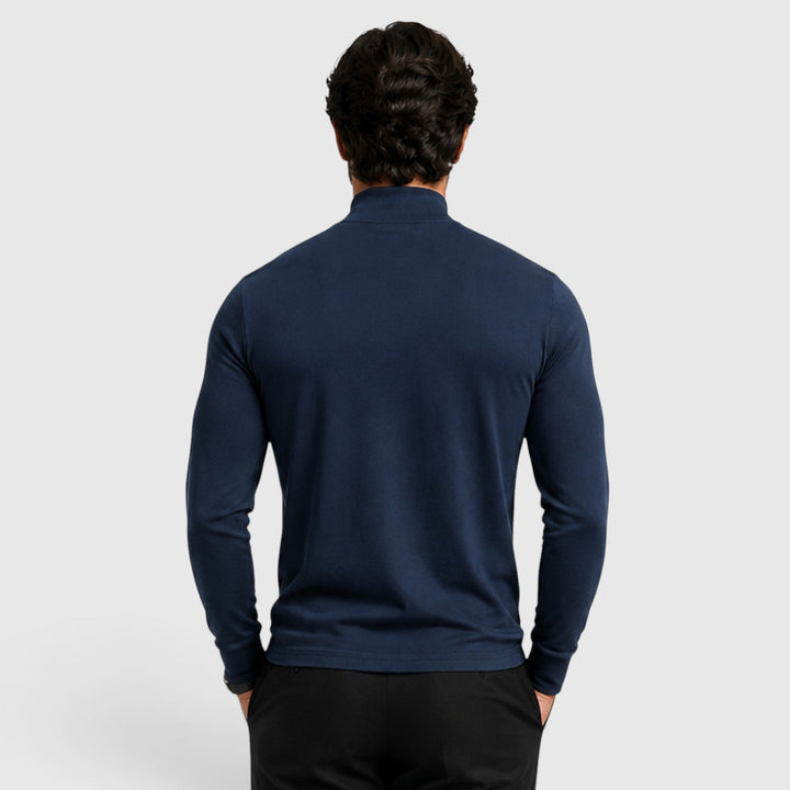 Hudson | Sleek Roll Neck Knit Jumper Men