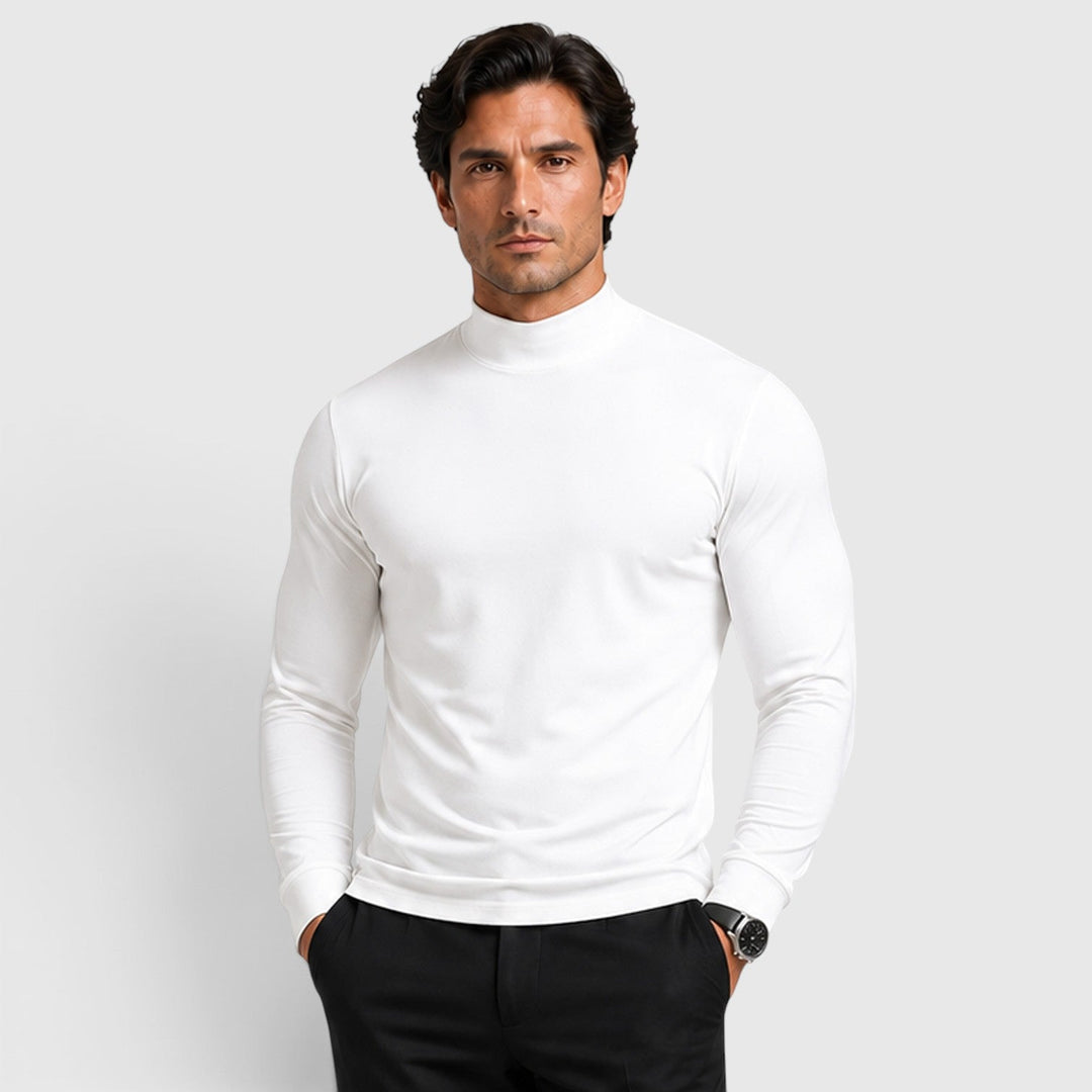 Hudson | Sleek Roll Neck Knit Jumper Men