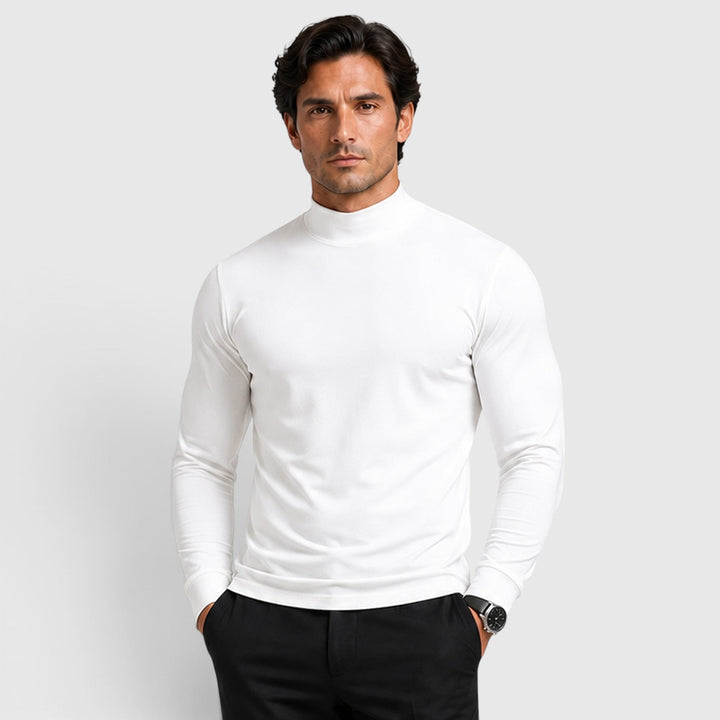 Hudson | Sleek Roll Neck Knit Jumper Men