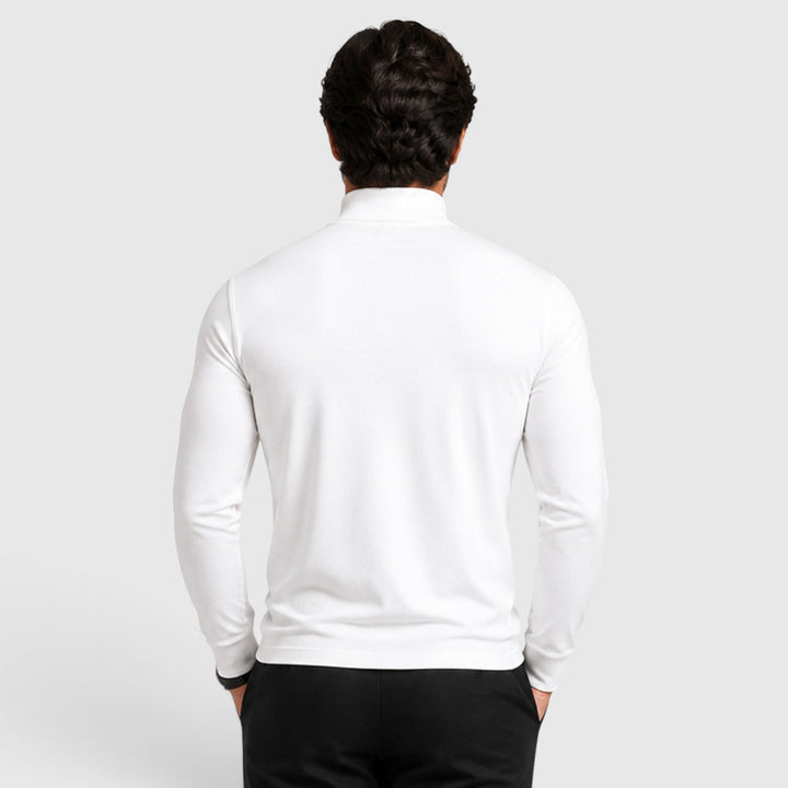Hudson | Sleek Roll Neck Knit Jumper Men