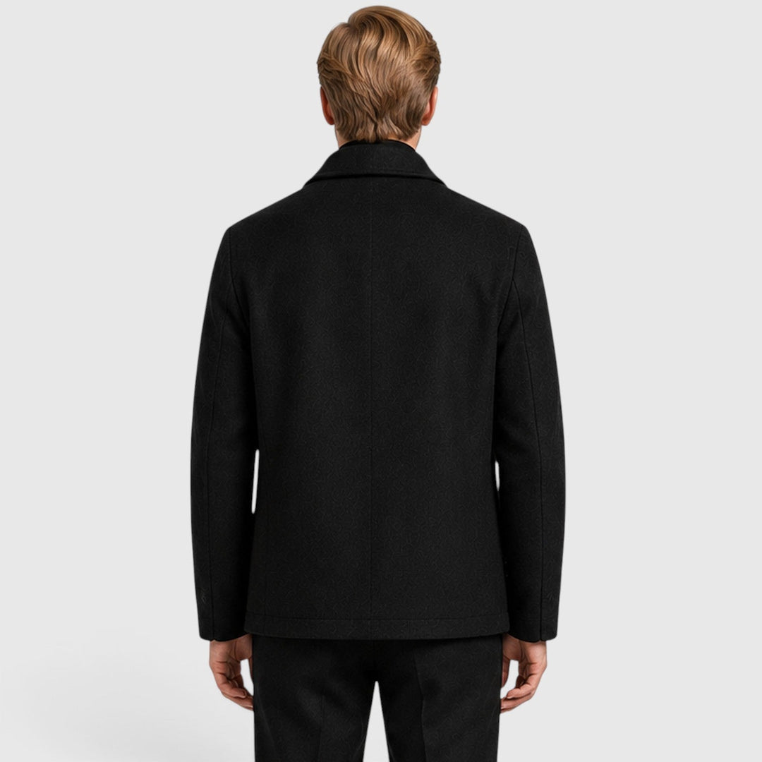 Gideon | Refined Wool-Blend Zip Jacket for Men's Smart Layering