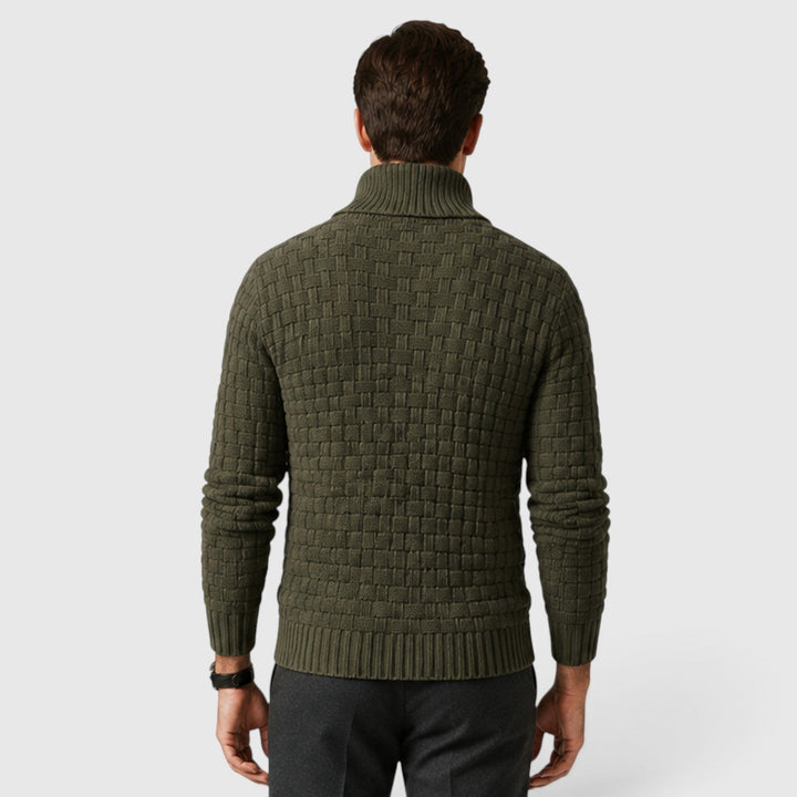 Brock | Timeless Shawl Collar Knitted Sweater